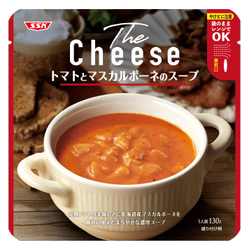 The Cheese　トマトとマスカルポーネのスープ