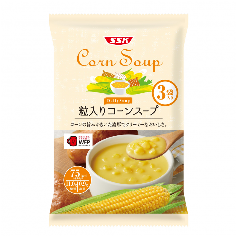 Daily Soup　粒入りコーンスープ　３袋入り