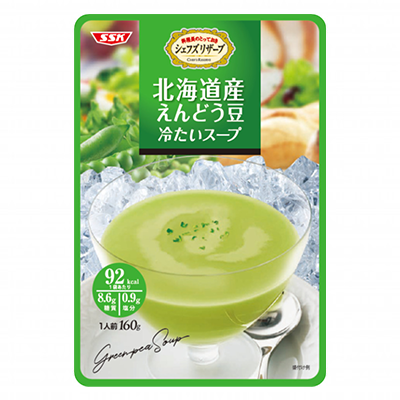 シェフズリザーブ　北海道産えんどう豆冷たいスープ