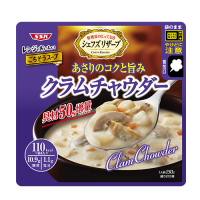 シェフズリザーブ　レンジでおいしいごちそうスープ　クラムチャウダー