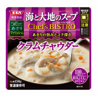 海と大地のスープ　Chef's BISTRO クラムチャウダー