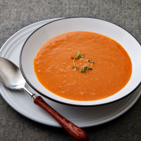 海と大地のスープ　Chef's BISTRO　オマール海老のビスク
