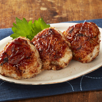 さば缶 味噌焼きおにぎり