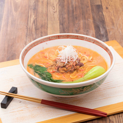 トマ坦麺！！～ミネひき肉添え～