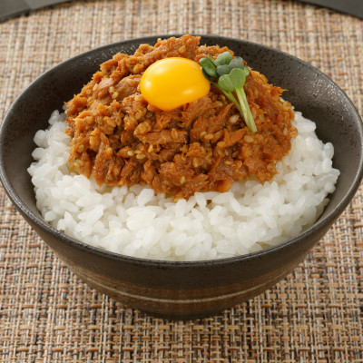 焼肉風ツナ丼