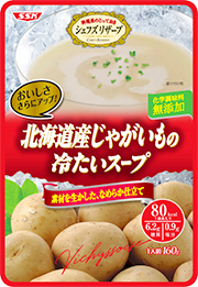 北海道産じゃがいもの冷たいスープ