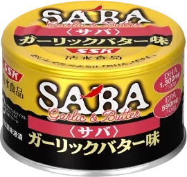 サバ ガーリックバター味の商品イメージ